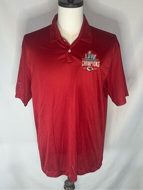 Kansas City Chiefs Red LIV Champions Polo Shirt